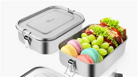 metal lunch box with combination|steel lunch box 4 containers.